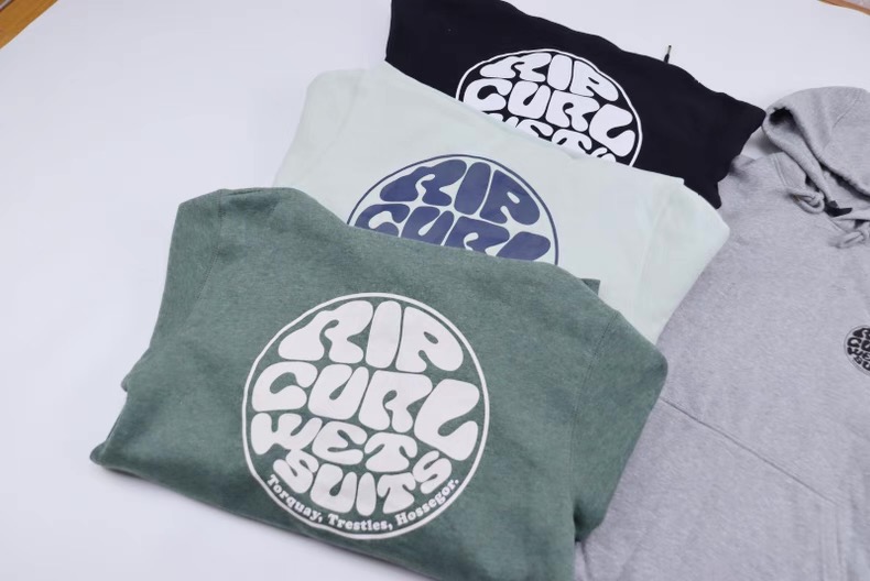 Ripcurl เสื้อฮู้ด ผู้ชาย Rip Curl Medina hoodie แบรนด์ RIPCURL แท้ สวย เท่ห์ มาก คะ Size L/XL/XXL สำเนา เทา