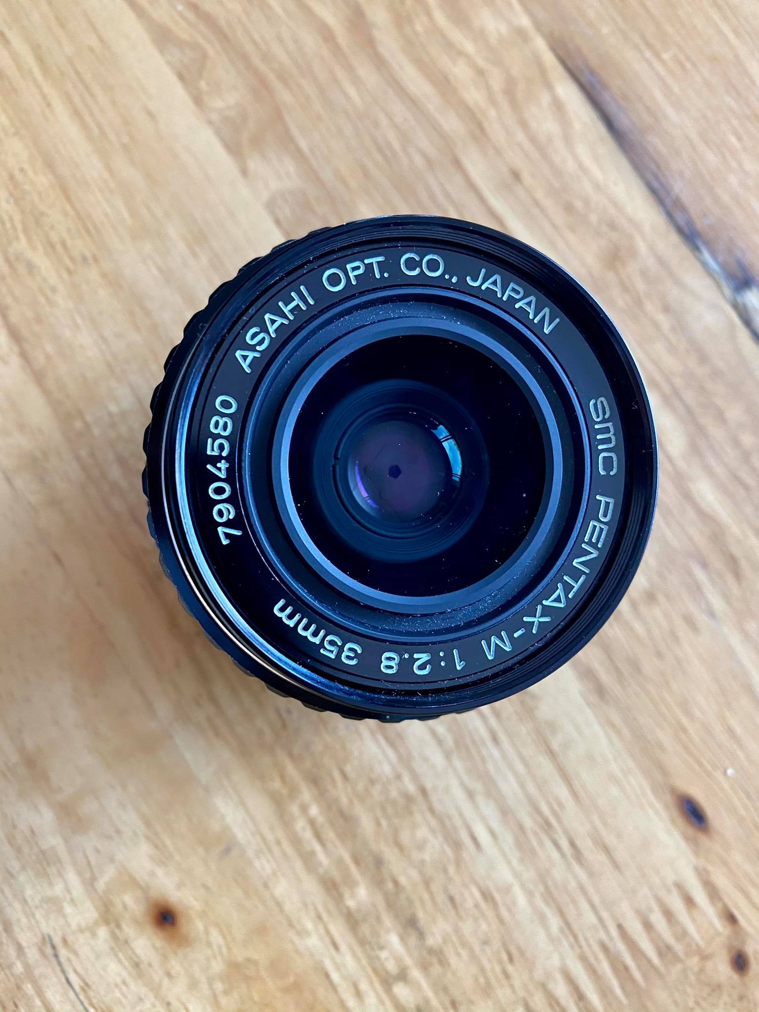 SMC PENTAX-M 35MM.F2.8 PK MOUNT