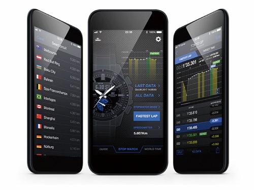 CASIO EDIFICE นาฬิกาข้อมือ นาฬิกากันน้ำ นาฬิกาของแท้ ประกันศูนย์ CMG 1 ปี รุ่น ECB-800DC-1A นาฬิกาสีดำ