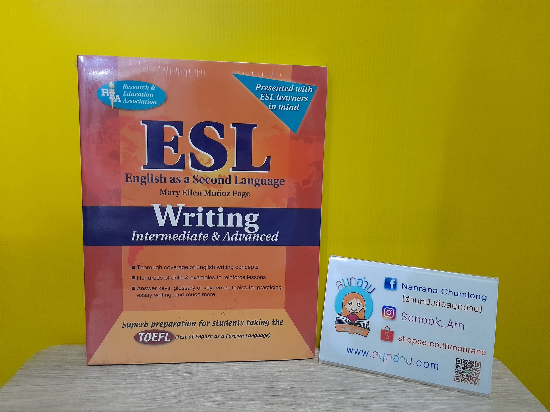 ESL English as a Second Language : Writing Intermediate & Advanced