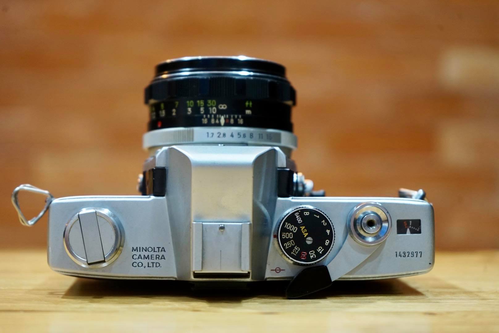 MINOLTA SRT101 MINOLTA MC ROKKOR-PF 55MM.F1.7