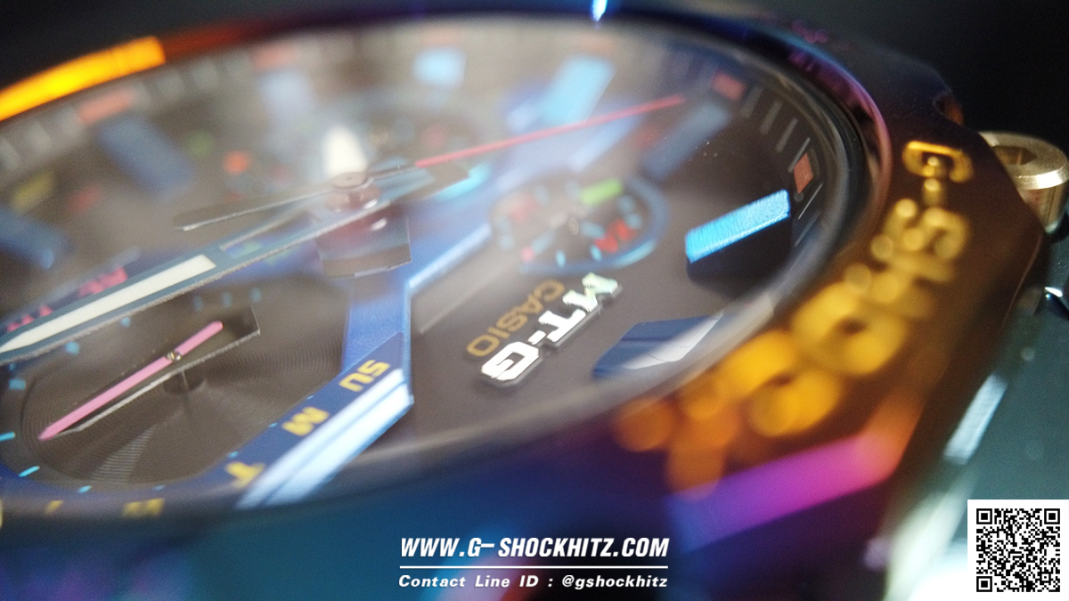 CASIO G-SHOCK นาฬิกาข้อมือ นาฬิกากันน้ำ นาฬิกาของแท้ ประกันศูนย์ CMG 1 ปี รุ่น MTG-B2000PH-2A นาฬิกาสีน้ำเงิน