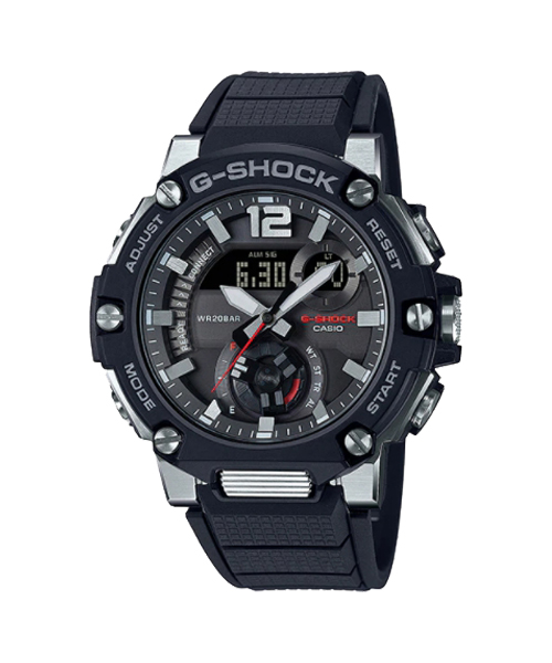 CASIO MID YEAR SALE G-SHOCK พร้อมส่ง นาฬิกาข้อมือ นาฬิกากันน้ำ นาฬิกาของแท้ ประกันศูนย์ CMG 1 ปี รุ่น GST-B300-1A นาฬิกาสีดำ
