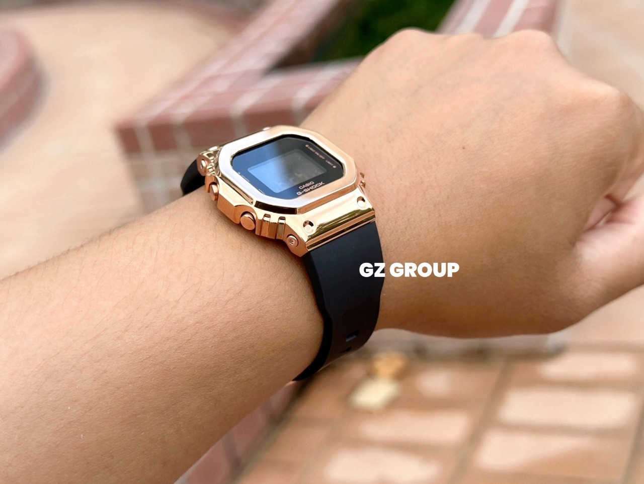 CASIO MID YEAR SALE G-SHOCK พร้อมส่ง นาฬิกาข้อมือ นาฬิกากันน้ำ นาฬิกาของแท้ ประกันศูนย์ CMG 1 ปี รุ่น GM-S5600PG-1 นาฬิกาสีดำ