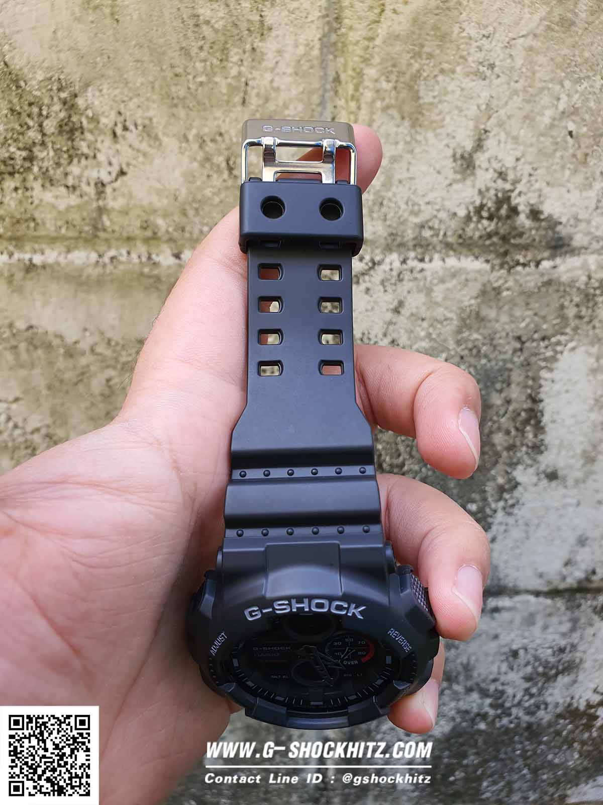 CASIO G-SHOCK นาฬิกาข้อมือ นาฬิกากันน้ำ นาฬิกาของแท้ ประกันศูนย์ CMG 1 ปี รุ่น GA-140-1A1 นาฬิกาสีดำ