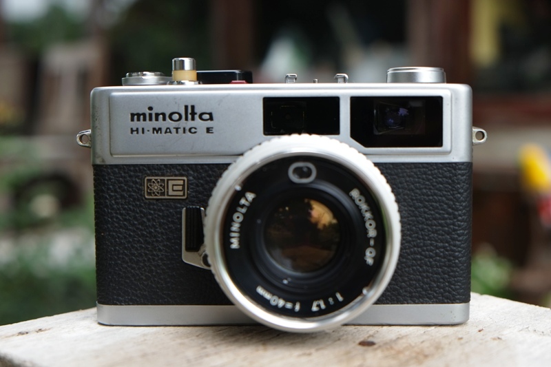 MINOLTA HI-MATIC E MINOLTA ROKKOR-QF 40MM.F1.7