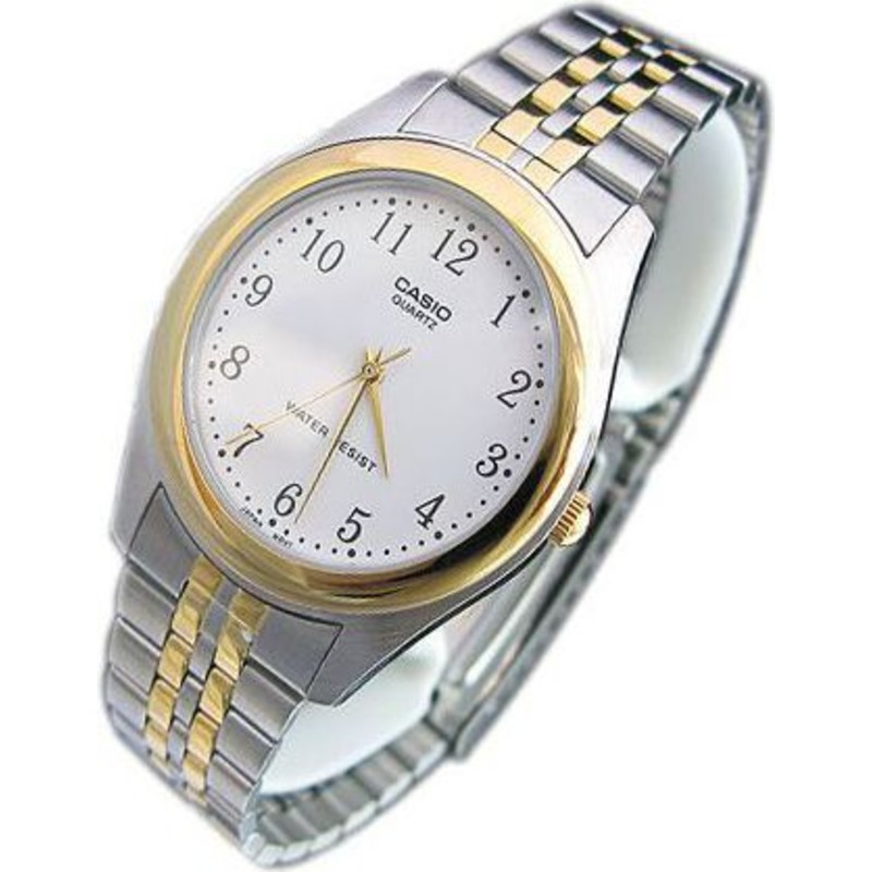 CASIO MID YEAR SALE นาฬิกาคาสิโอ พร้อมส่ง นาฬิกาข้อมือ นาฬิกากันน้ำ นาฬิกาของแท้ BTS ประกันศูนย์ CMG 1 ปี รุ่น LTP-1129G-7B นาฬิกาสีทอง