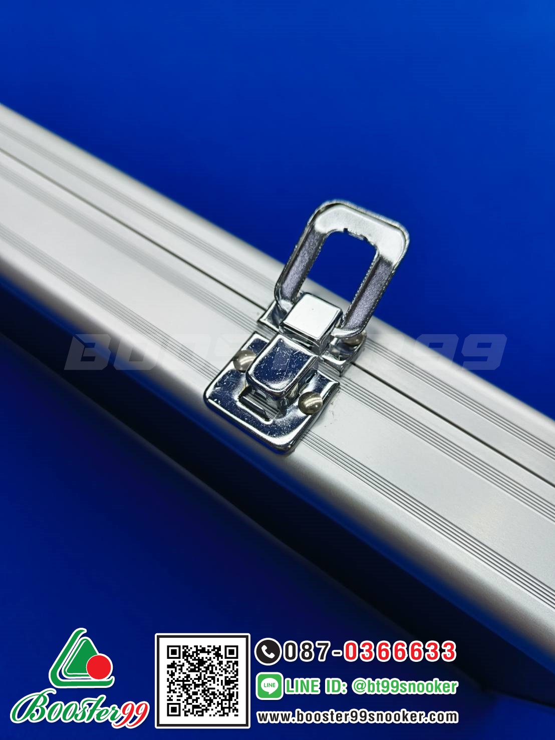 กล่องใส่ ไม้คิวต่อ 2ท่อน 3/4ส่วน ใส่ได้ 2ด้าม อลูมิเนียม เกรดB (ราคาต่อ 1ใบ)