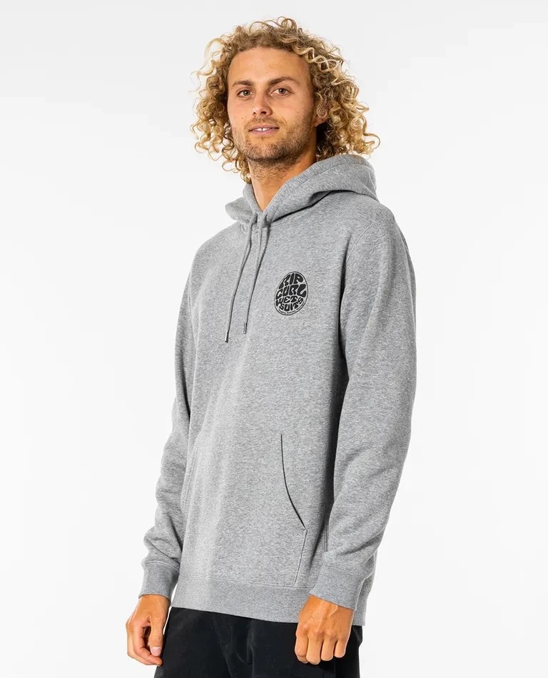Ripcurl เสื้อฮู้ด ผู้ชาย Rip Curl Medina hoodie แบรนด์ RIPCURL แท้ สวย เท่ห์ มาก คะ Size L/XL/XXL สำเนา เทา