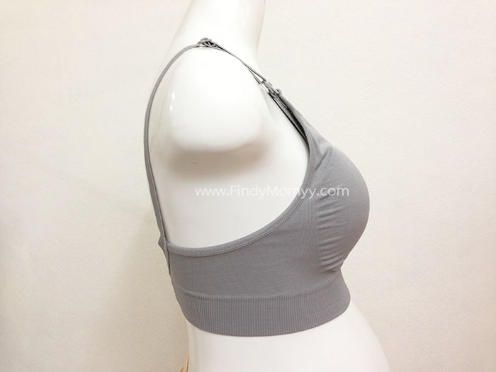 เสื้อในให้นม รุ่นสปอร์ต ผ้านิ่ม ยืดหยุ่นเยี่ยม สีเทา มี3ไซส์ M, L, XL