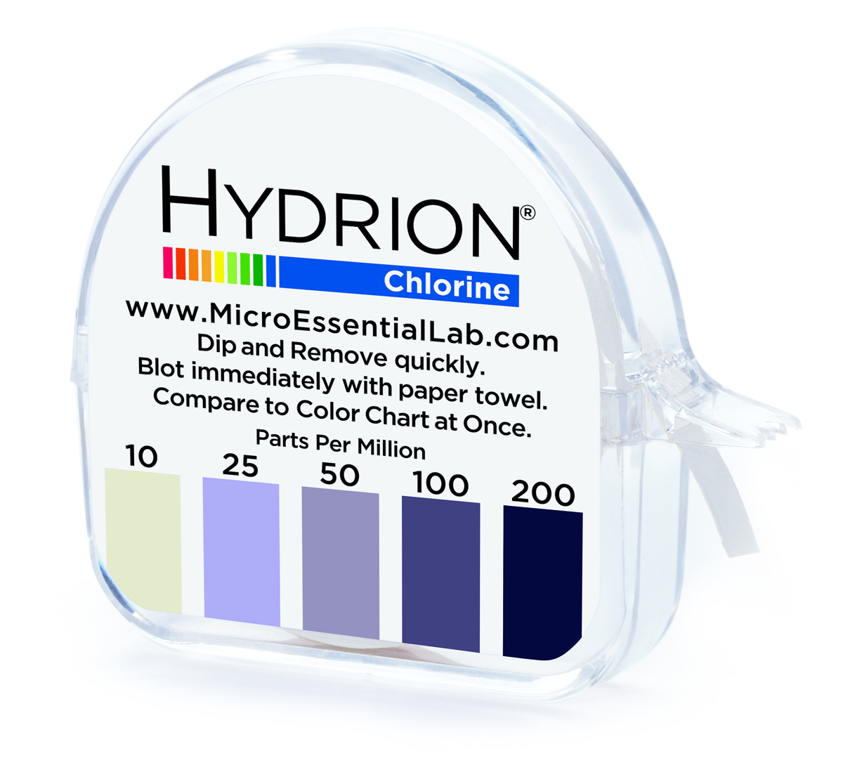 Chlorine Test Paper กระดาษวัดค่าคลอรีน ยี่ห้อต่างๆ