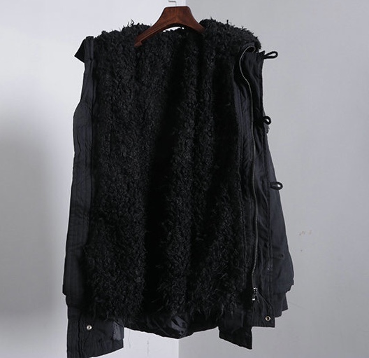 เสื้อกันหนาว ติดฮูท เสื้อcoat แบรนด์ดัง ญี่ปุ่น MOUSSY japan แต่งซับขนอุ่นด้านใน (ขนด้านในถอดใส่ได้ทั้งชิ้นเลยคะ )