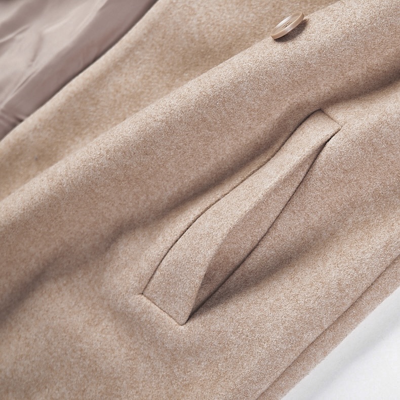 เสื้อโค้ท โค้ทวูลแต่งเฟอร์ เสื้อกันหนาว Trench coat โค้ทยาว ปกเฟอร์ trench coat fur collar ✨GIADA ✨ (ปกเฟอร์ถอดได้ค่ะ) WY1284