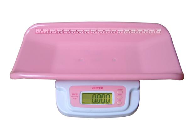 เครื่องชั่งน้ำหนักเด็กทารกพร้อมวัดส่วนสูง ระบบดิจิตอล ยี่ห้อ Zepper รุ่น EB20 พิกัด 20 กิโลกรัม