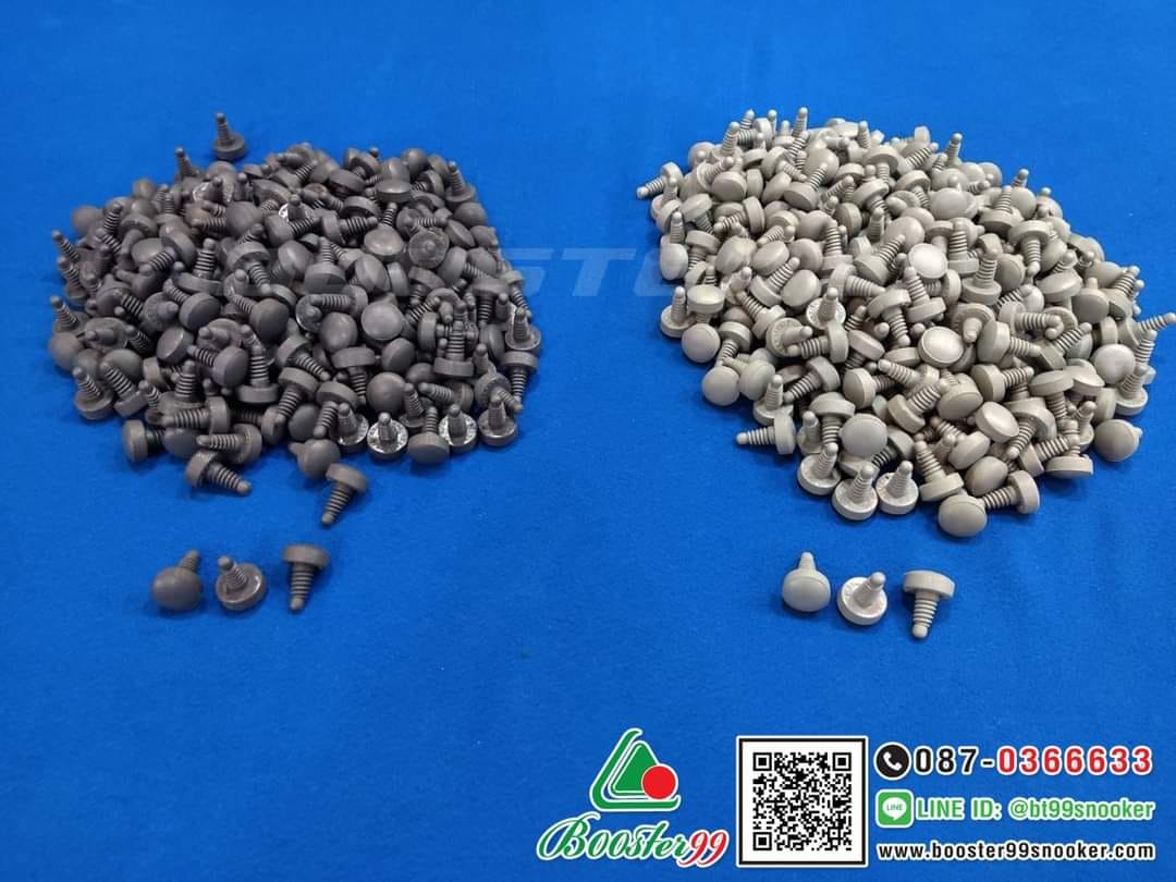 [JM18] จุกกันกระแทก เนื้อยาง เกลียวก้นหอย ไม้คิวไทย Booster99 (ราคาต่อ 1 ชิ้น)