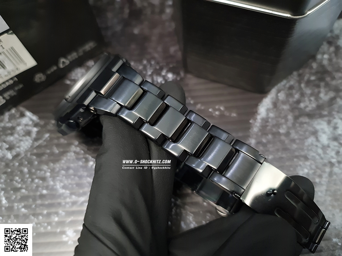 CASIO G-SHOCK นาฬิกาข้อมือ นาฬิกากันน้ำ นาฬิกาของแท้ ประกันศูนย์ CMG 1 ปี รุ่น GST-S130BD-1A นาฬิกาสีดำ