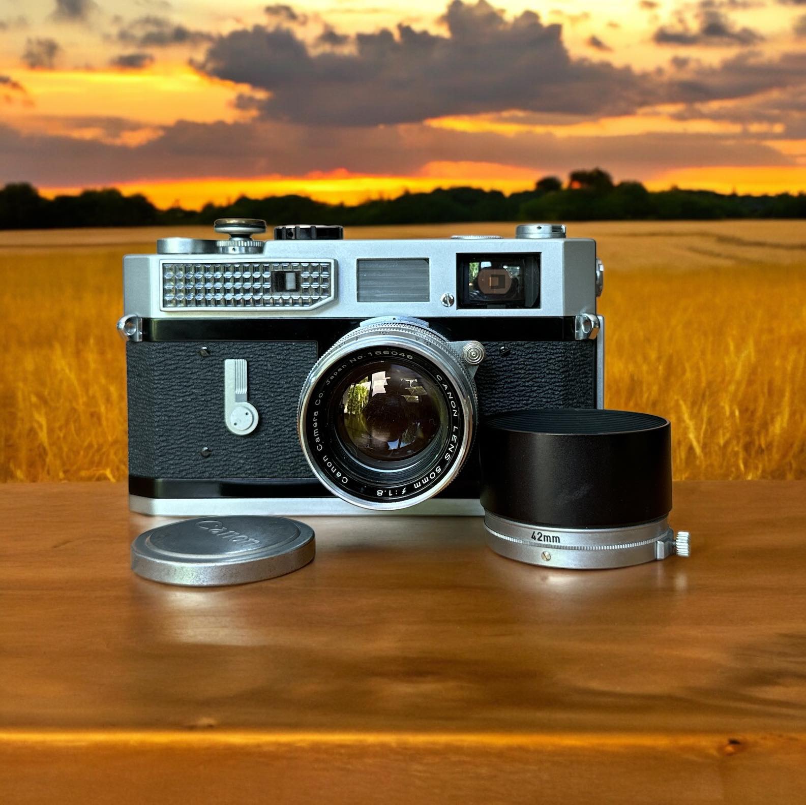 CANON 7 CANON LENS 50MM.F1.8