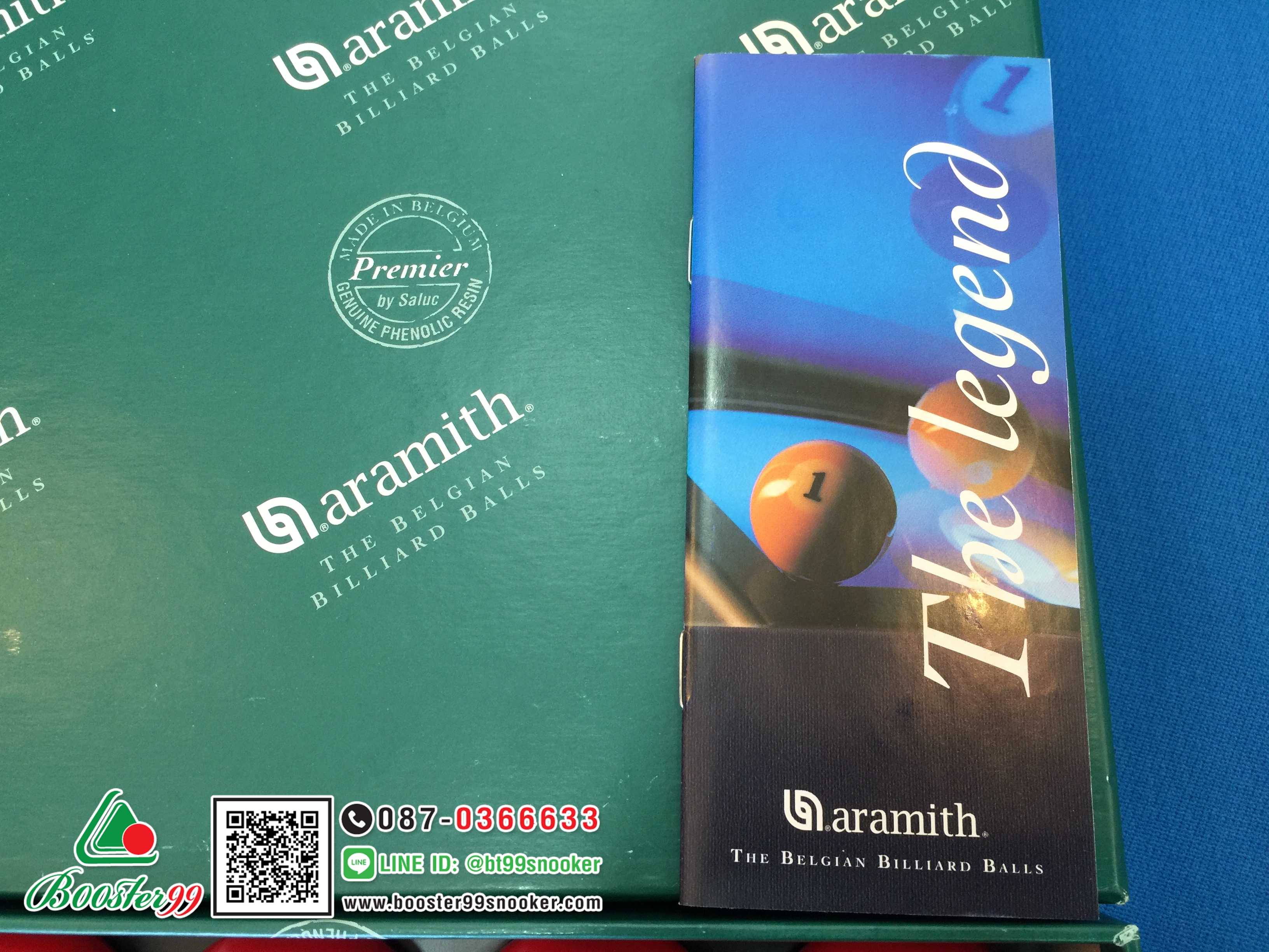 ลูกสนุกเกอร์ ARAMITH อารามิก 15แดง ขนาดมารตฐาน