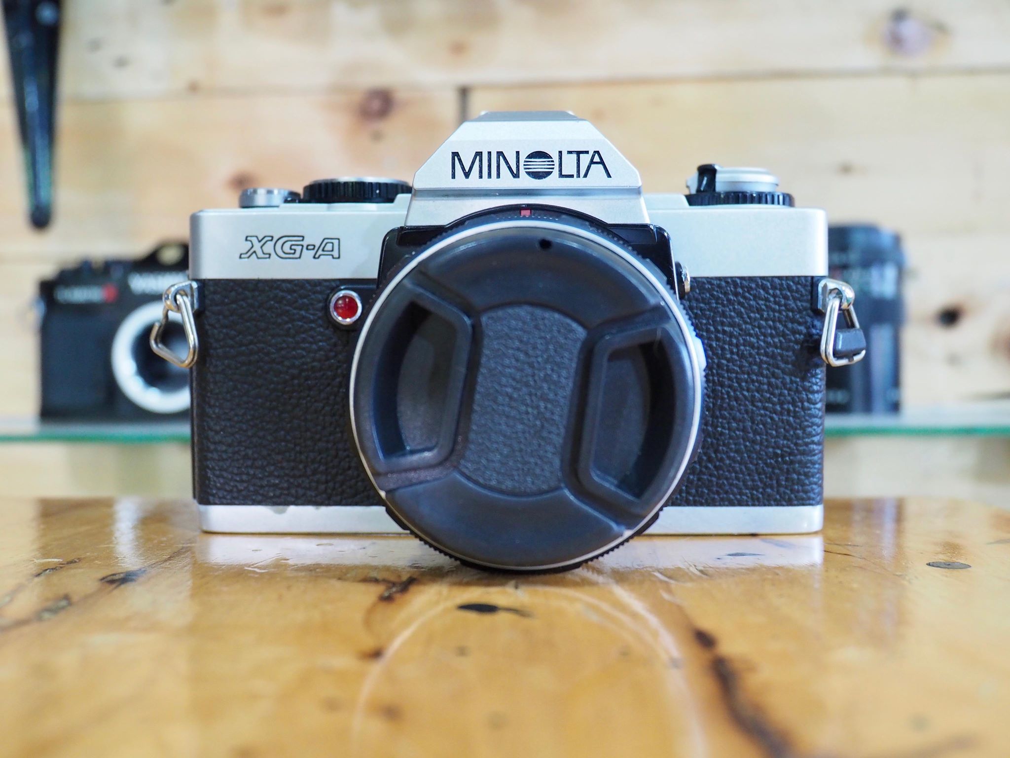 MINOLTA XG-A MINOLTA MC ROKKOR-PF 55MM.F1.7 MD MOUNT