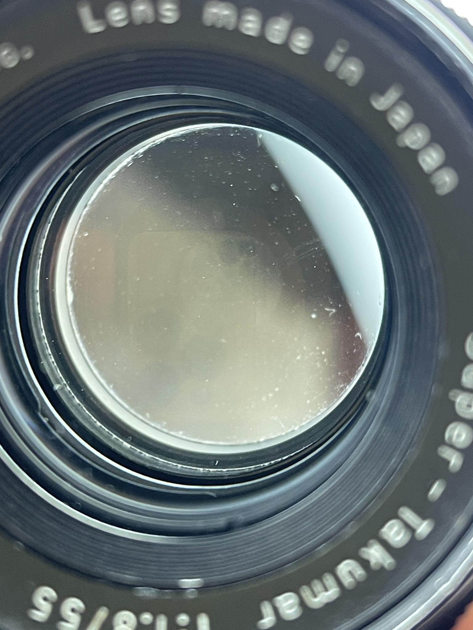 SUPER TAKUMAR 55MM.F1.8 M42 MOUNT