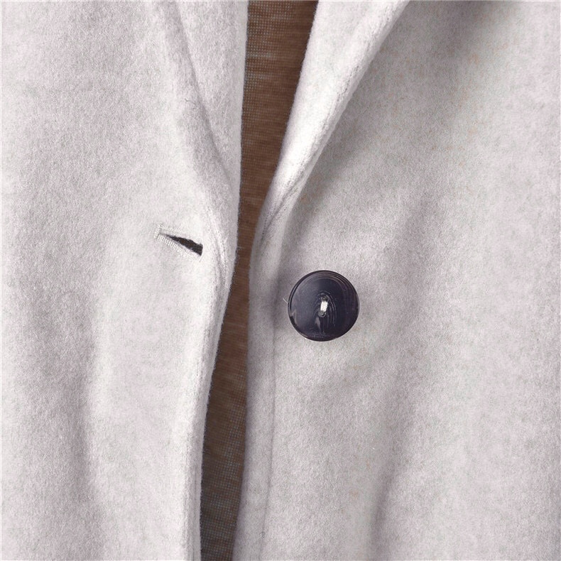 เสื้อโค้ดกันหนาว เสื้อกันหนาว overcoat โค้ทวูล สักหลาด ผสมวูล สีดำ แต่งคอปก กระดุมสองแถว แบรนด์ATCHING สำเนา สำเนา สำเนา สำเนา สำเนา ดำ