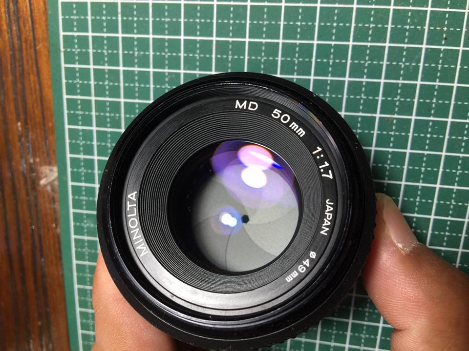 MINOLTA MD 50MM. F1.7 MD MOUNT