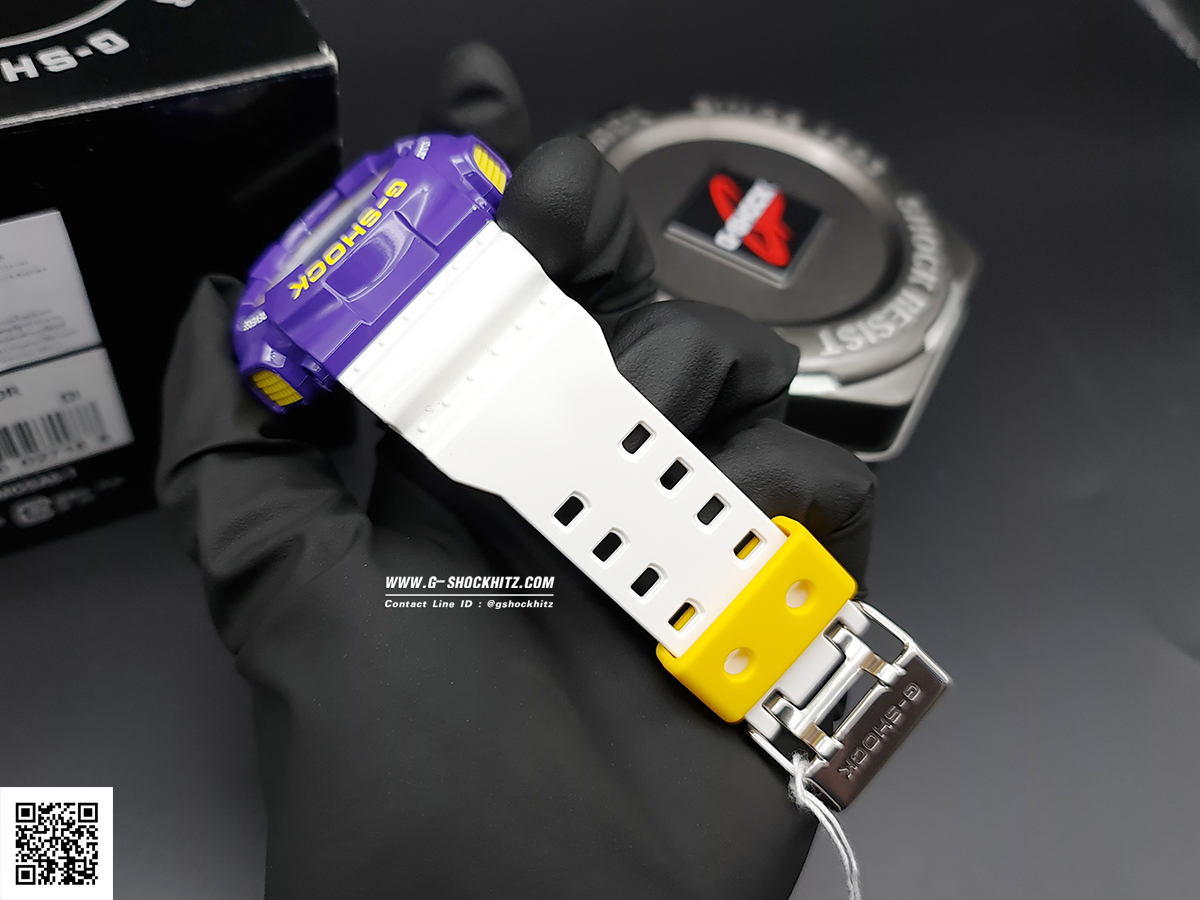 CASIO MID YEAR SALE G-SHOCK พร้อมส่ง นาฬิกาข้อมือ นาฬิกากันน้ำ นาฬิกาของแท้ ประกันศูนย์ CMG 1 ปี รุ่น GD-120CS-6 นาฬิกาสีม่วง