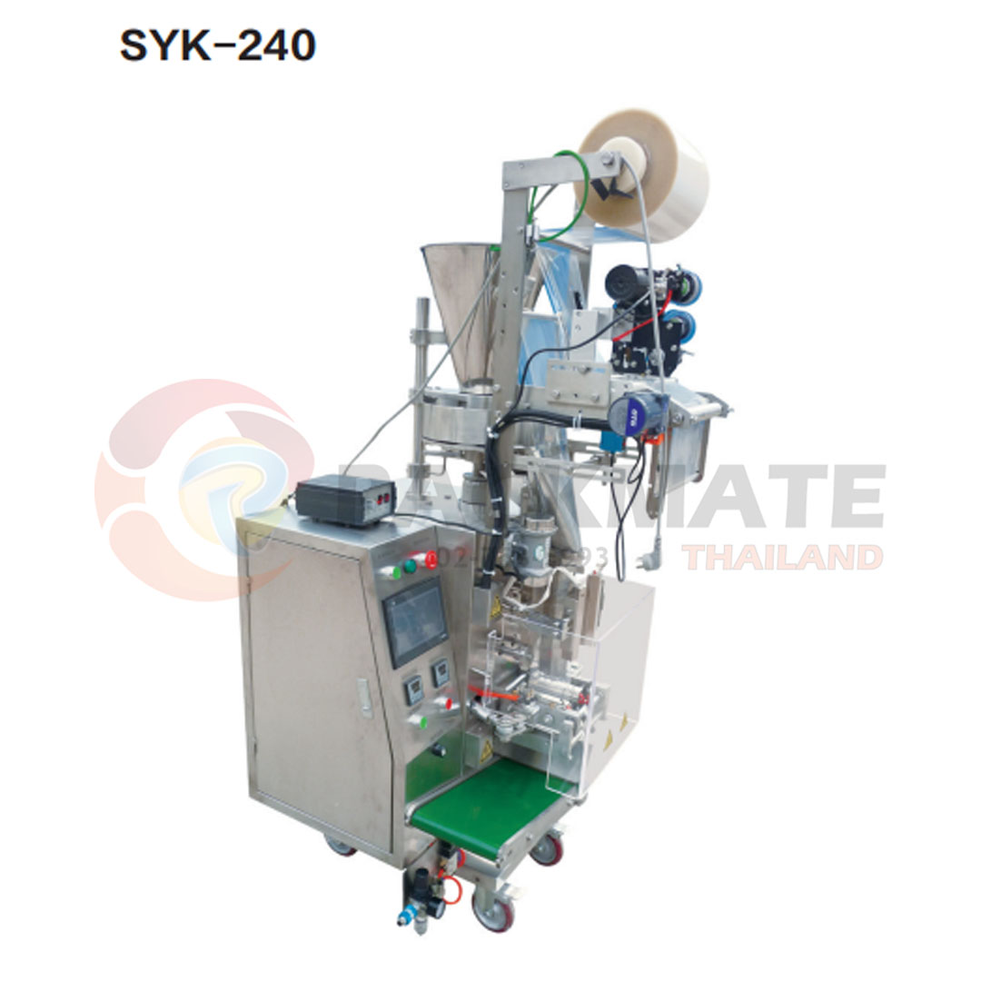 เครื่องบรรจุแนวตั้งแบบหลุมตวง รุ่น SYK-240