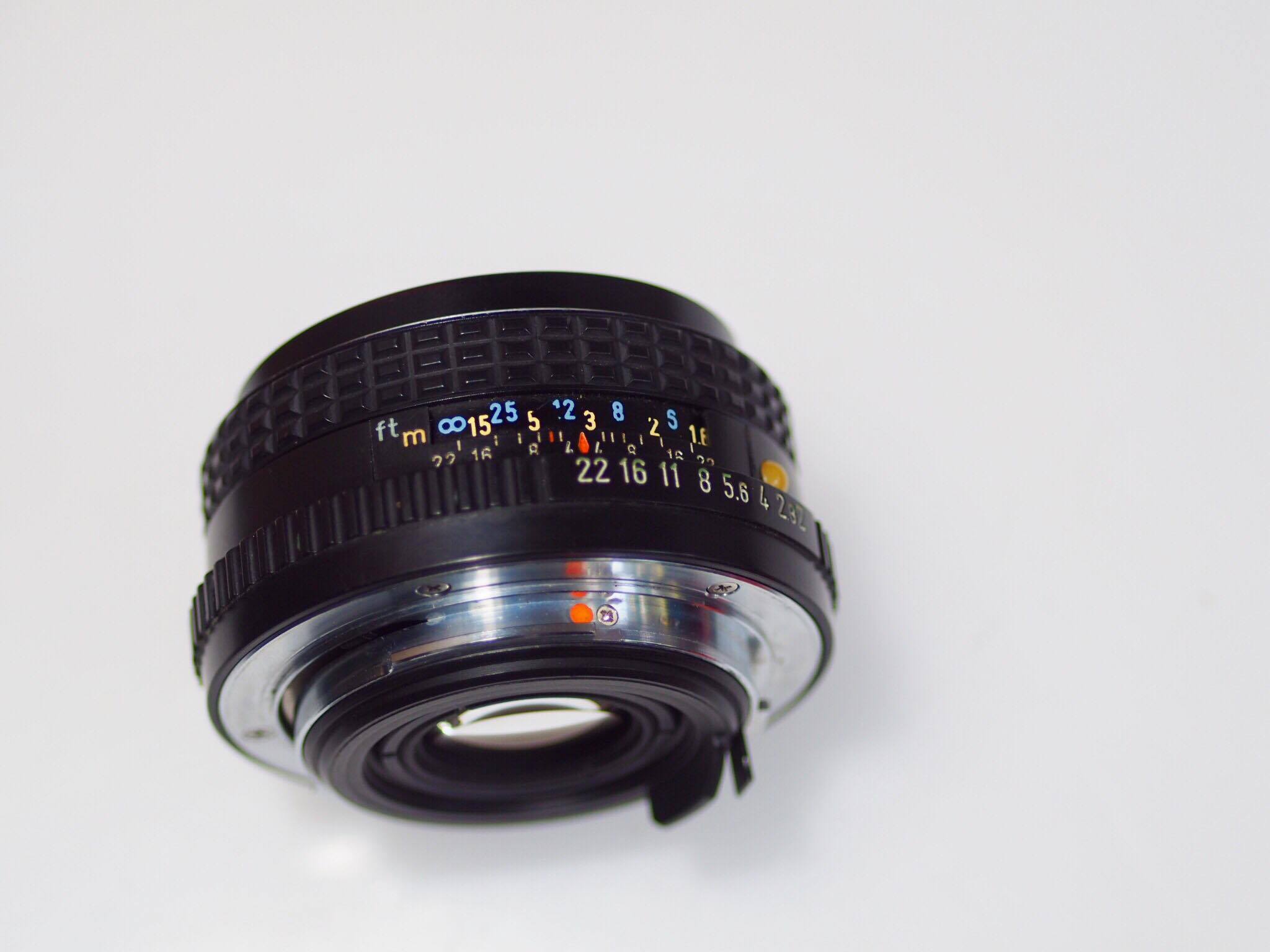 SMC PENTAX-M 50MM.F2 PK MOUNT