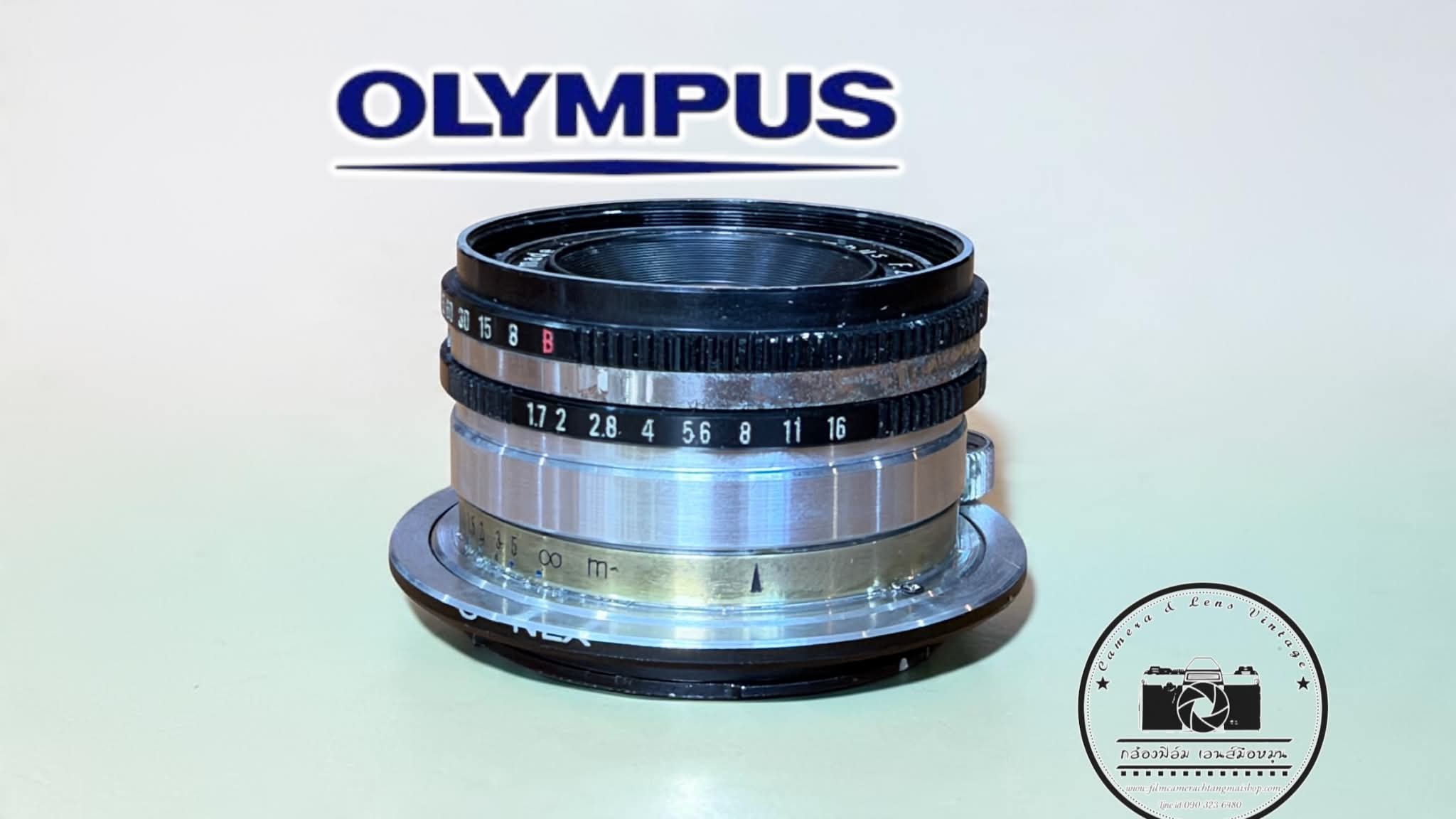 OLYMPUS F.ZUIKO 32MM.F1.7 MODIFIED SONY E MOUNT - ฟิล์มคาเมร่า