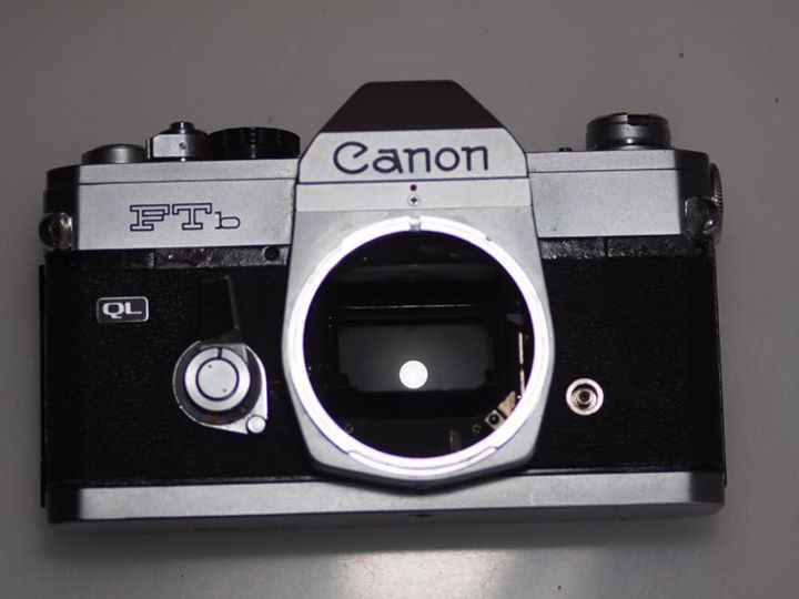 CANON FTb QL CANON FL LENS 50MM.F1.8