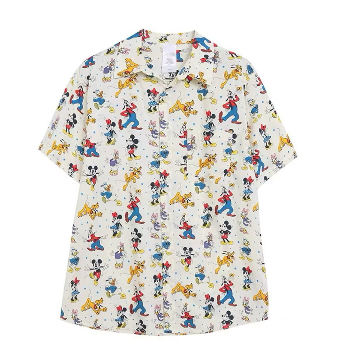 เสื้อเชิ้ต เสื้อฮาวาย มิคกี้ Mickey DISNEYLAND WALT DISNEY WORLD งานดิสนีย์แท้ MICKEY Halloween Tie-Dye Shirt ▪️เสื้อเชิ๊ต เสื้อฮาวาย มิคกี้ ฮัลโลวีน Mickey (TS404) สำเนา สำเนา