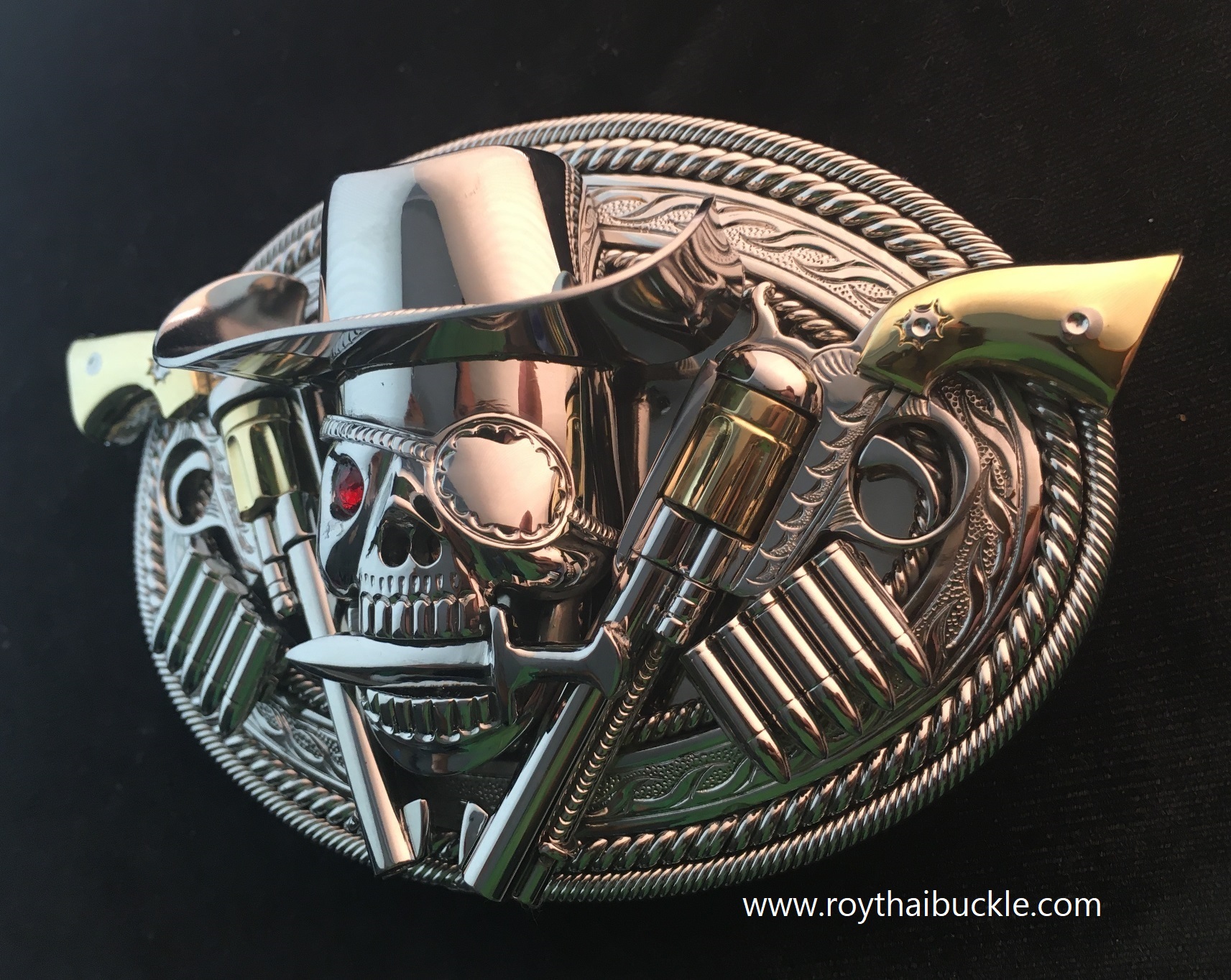 หัวกระโหลกปืนคู่