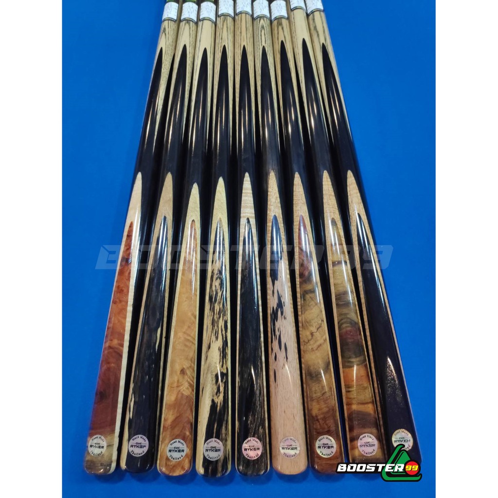 [MI03] ไม้คิวท่อนเดียว จำปาเล็บ 6 จำปา RYKER