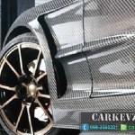 Carbon 2D สีดำ-ทอง กว้าง1.27 x1m.( No Air Bubble )