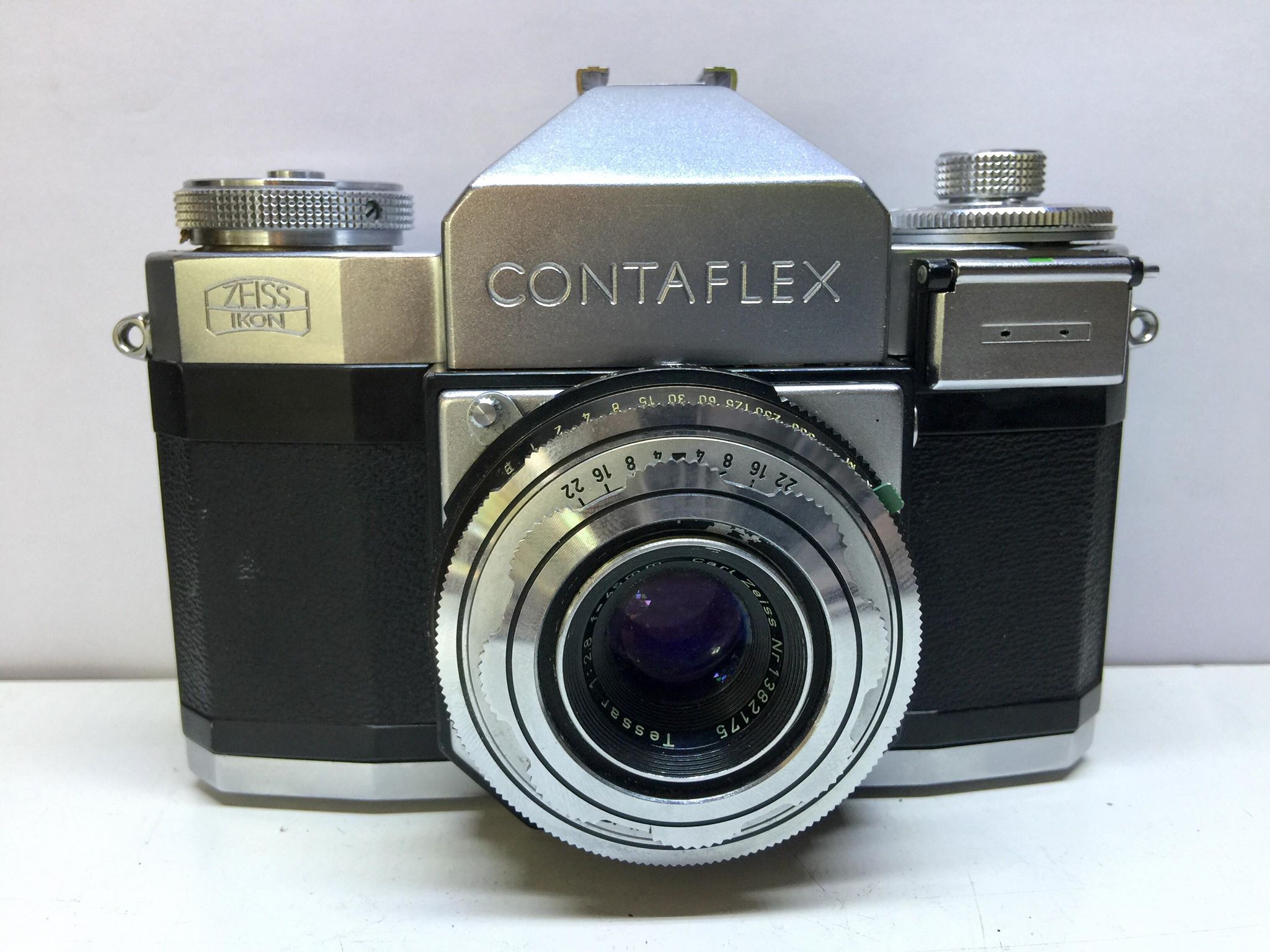 ZEISS IKON CONTAFLEX II CARL ZEISS TESSAR 45MM.F2.8