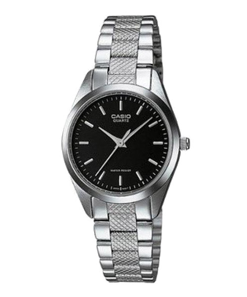 CASIO นาฬิกาคาสิโอ นาฬิกาข้อมือ นาฬิกากันน้ำ นาฬิกาของแท้ ประกันศูนย์ CMG 1 ปี รุ่น LTP-1274D-1A นาฬิกาสีเงิน