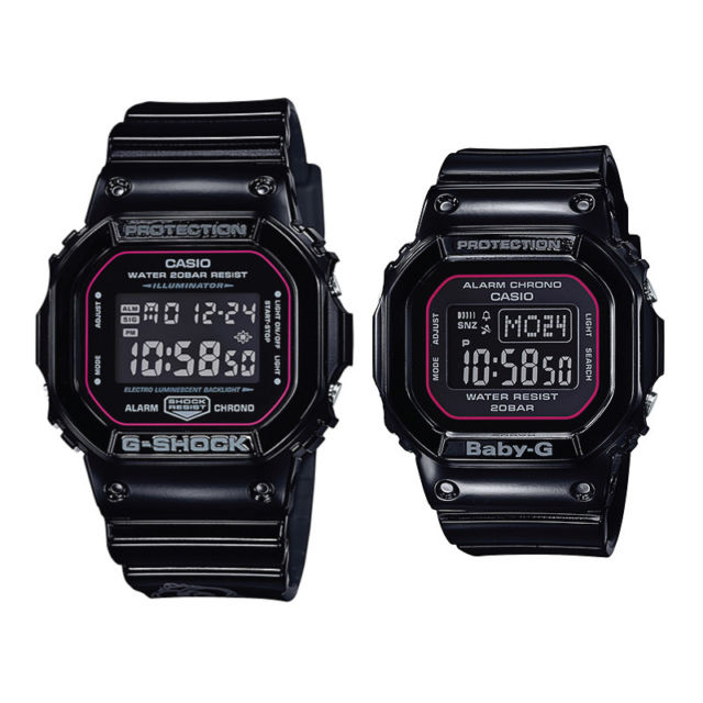 CASIO G-SHOCK&BABY-G นาฬิกาข้อมือ นาฬิกากันน้ำ นาฬิกาของแท้ ประกันศูนย์ CMG 1 ปี รุ่น DW-5600LOVBGD-560 นาฬิกาสีดำ