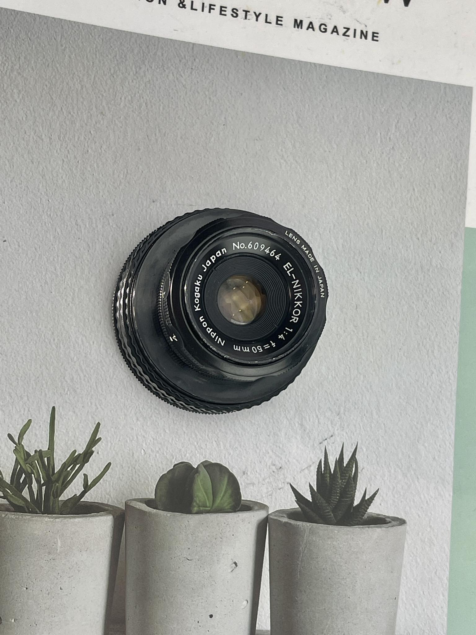 NIKON EL-NIKKOR 50MM.F4 MODIFIED SONY E MOUNT