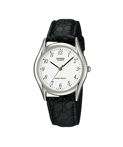 CASIO นาฬิกาคาสิโอ นาฬิกาข้อมือ นาฬิกากันน้ำ นาฬิกาของแท้ ประกันศูนย์ CMG 1 ปี รุ่น MTP-1094E-7B นาฬิกาสีดำ