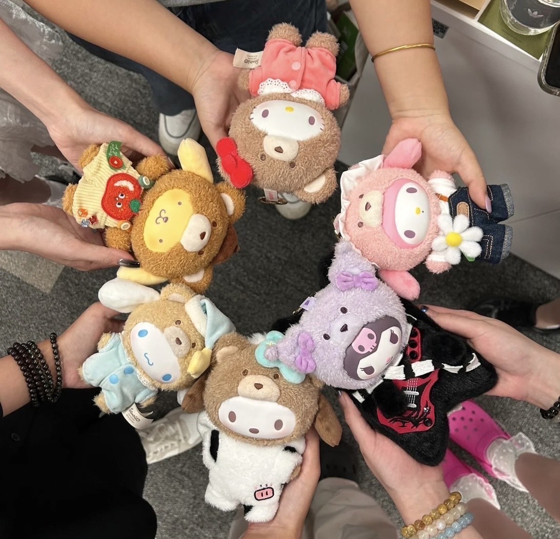 SANRIO Characters ตุ๊กตาพวงกุญแจ ลุ้นซีเคร็ท Series รุ่น Latte Baby