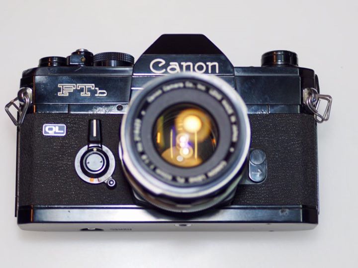 Canon FTB QL Canon Lens FL 50mm. f1.8