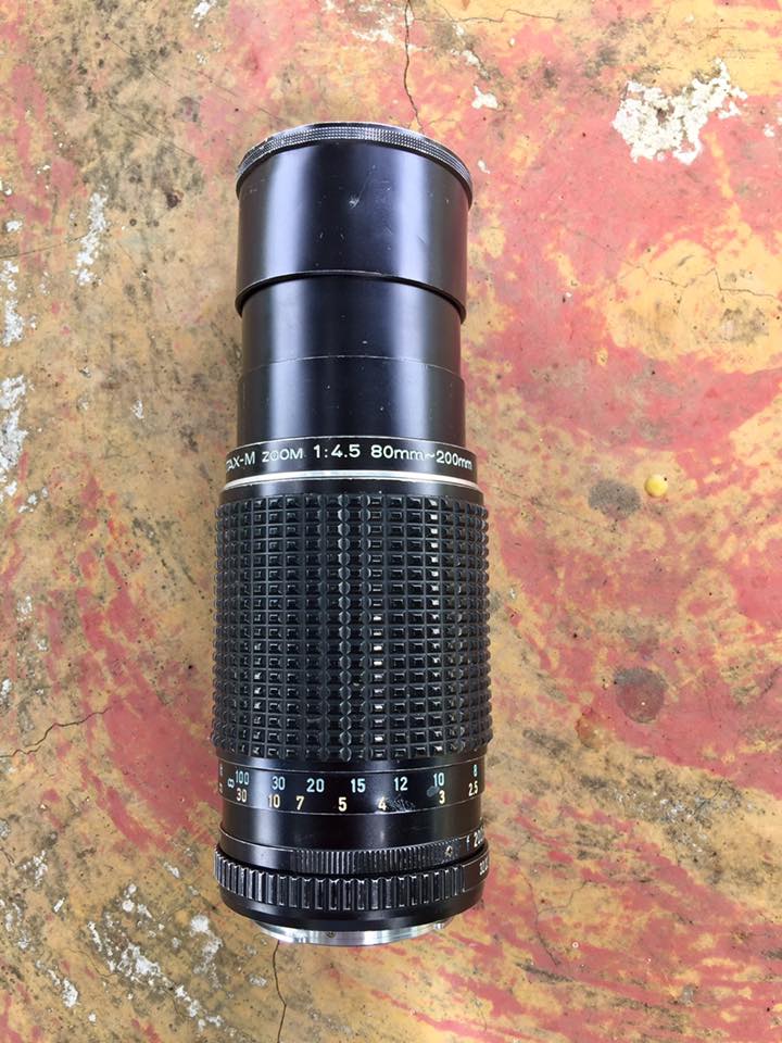 SMC PENTAX-M ZOOM 80-200MM.F4.5 PK MOUNT
