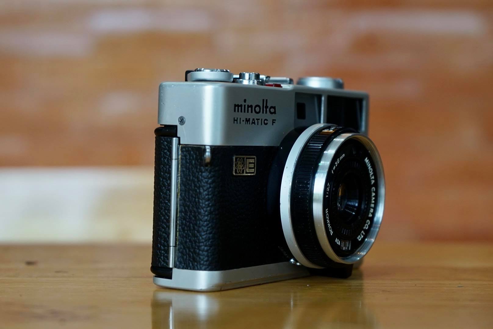 MINOLTA HI-MATIC F MINOLTA ROKKOR 38MM.F2.7