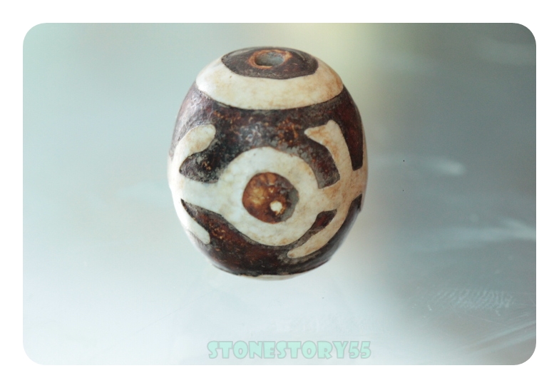 ลูกปัดทิเบตเขียนสี(ขายแล้ว)