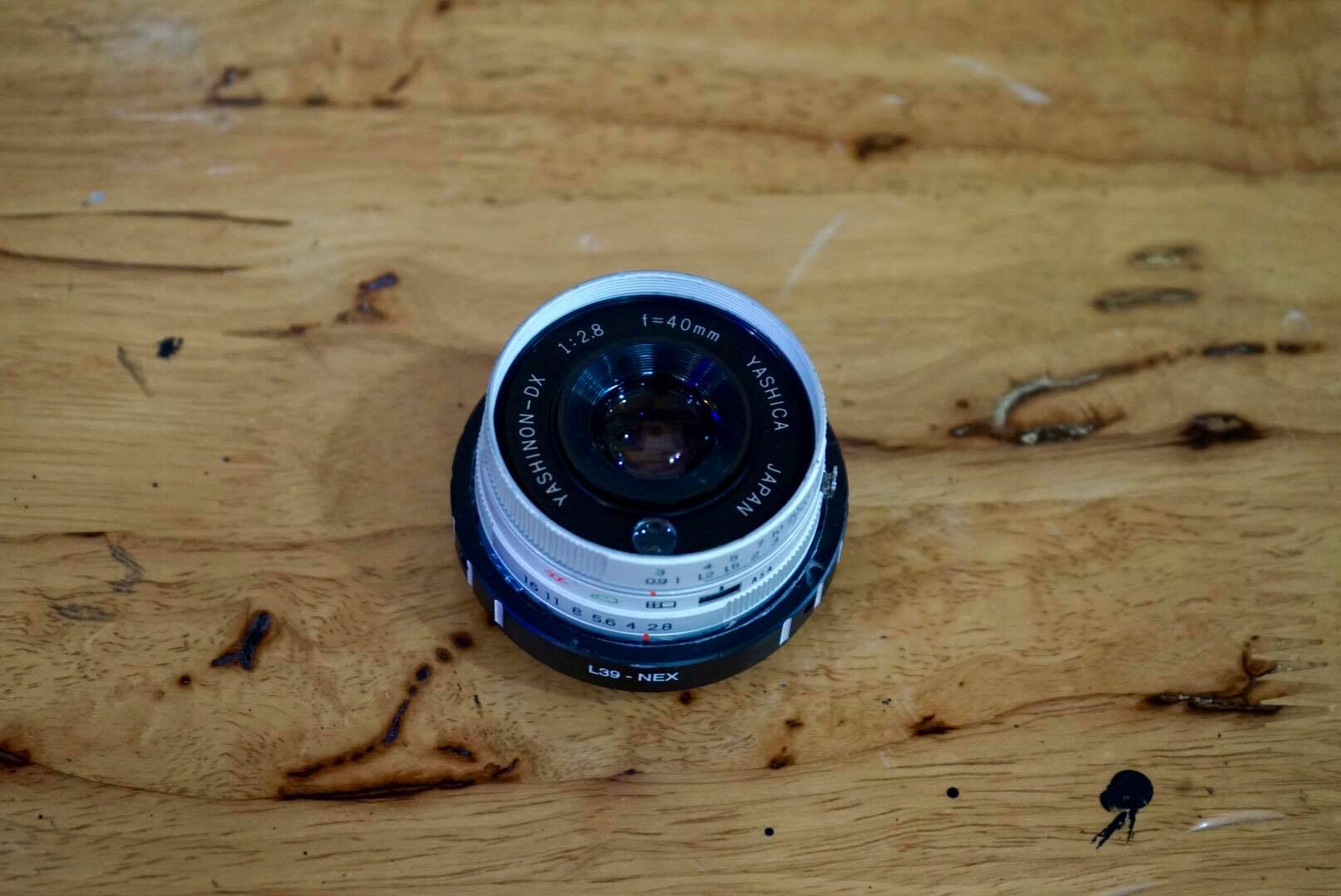 YASHICA YASHINON-DX 40MM.F2.8 E MOUNT