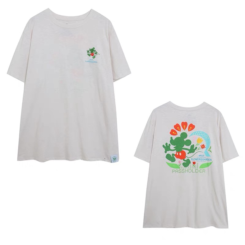 เสื้อยืด MICKEY DISNEY RESORT Garden Festival 2025 EPCOT Disney เสื้อมิคกี้ Hoodie 1928 Florida mickey แขนยาว สีดำ ลายการ์ตูนมิคกี้ งาน DISNEYงานสวย มาก สำเนา สำเนา สำเนา ดำ