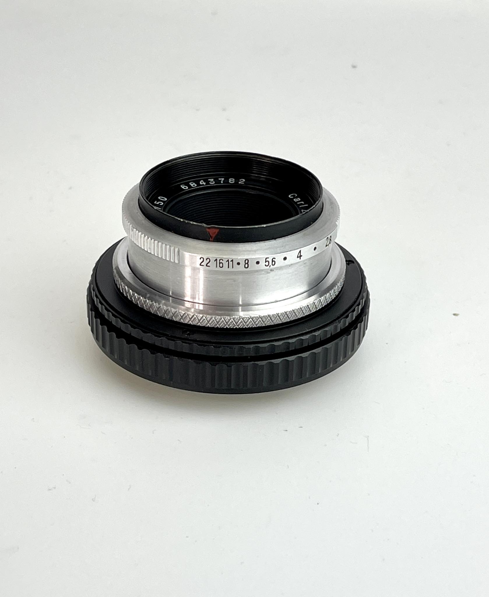 CARL ZEISS JENA Q1 TESSAR 50MM.F2.8 M42 MOUNT
