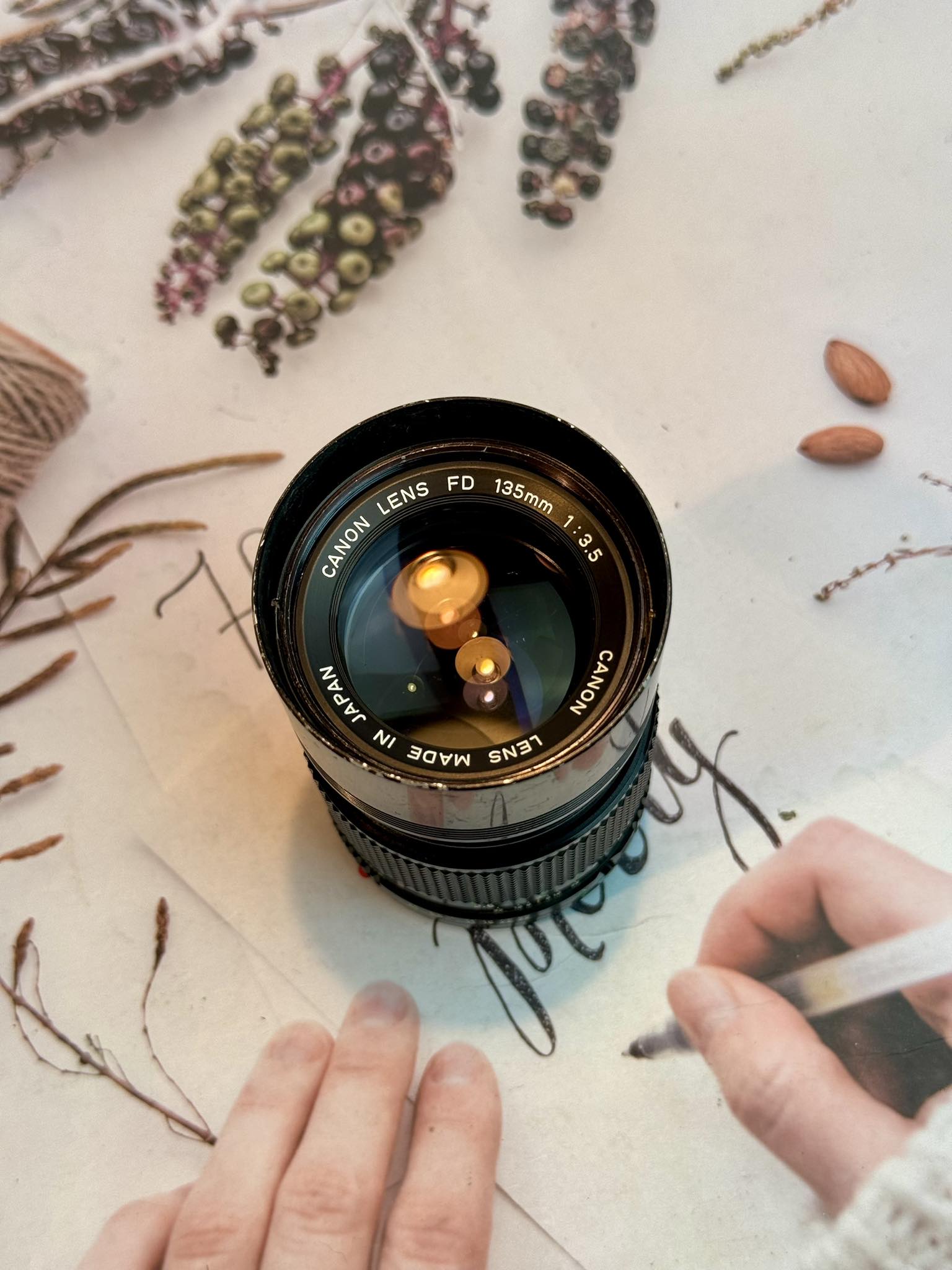 CANON LENS FD 135MM.F3.5 FD MOUNT