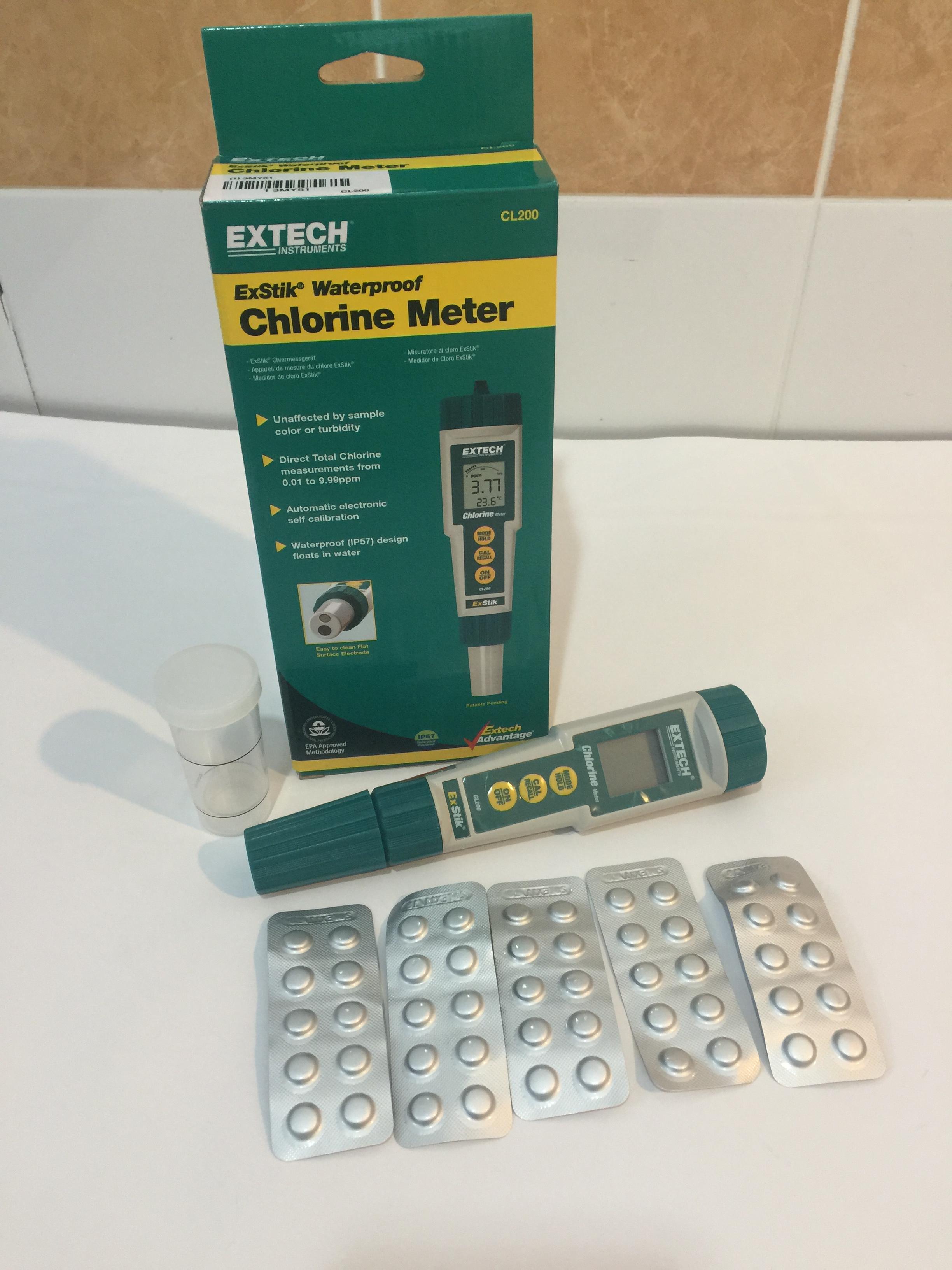 เครื่องวัดคลอรีน Total Chlorine Meter, Extech CL200